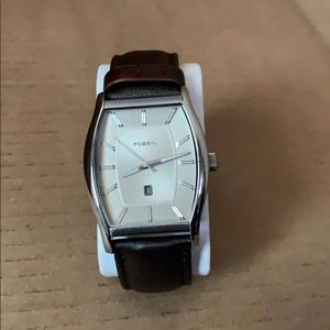 Fossil Wrist Watch. Brown Leather.